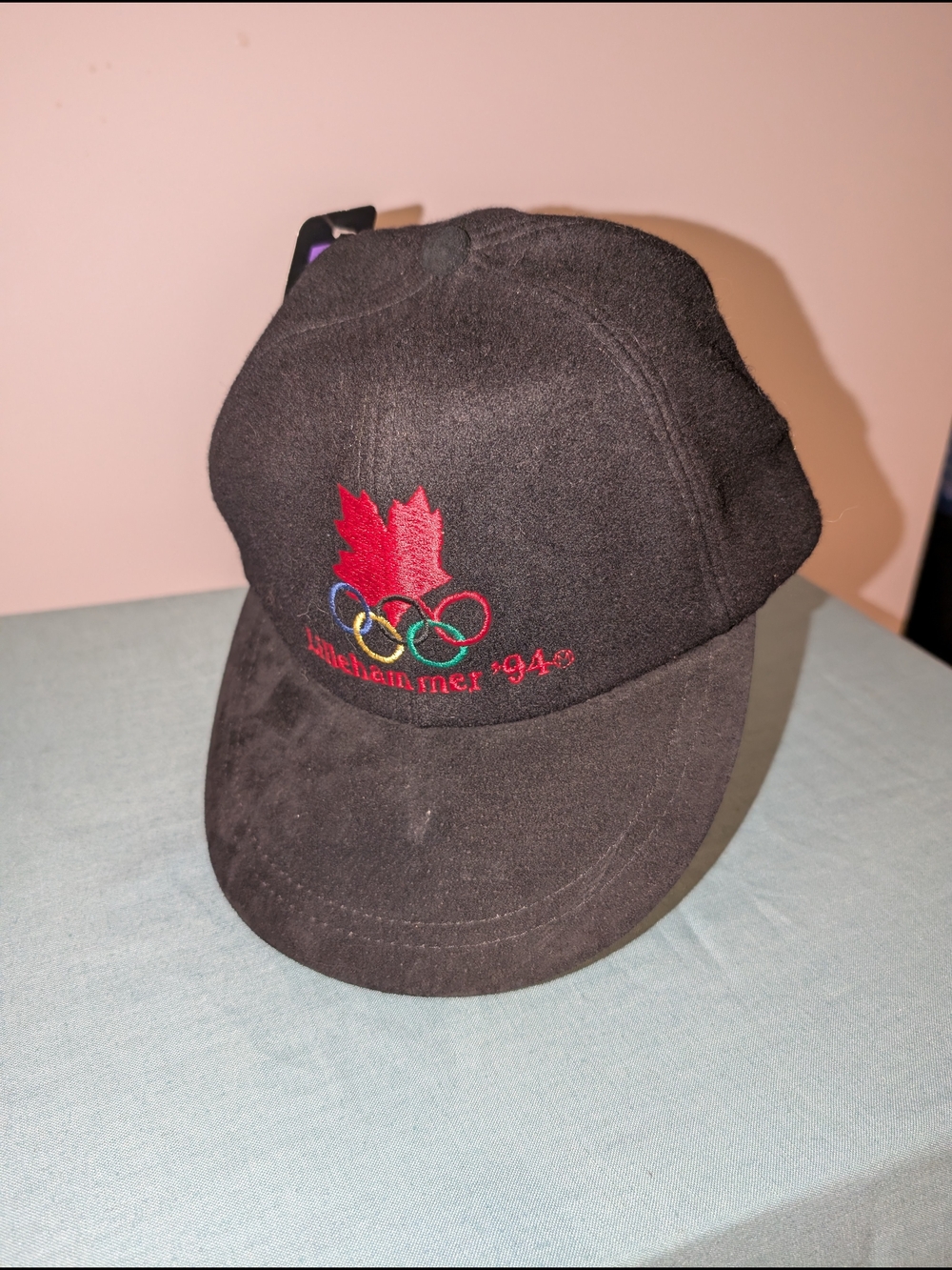 Vintage Lillehammer 1994 Olympic Maple Leaf Baseball Cap NWT